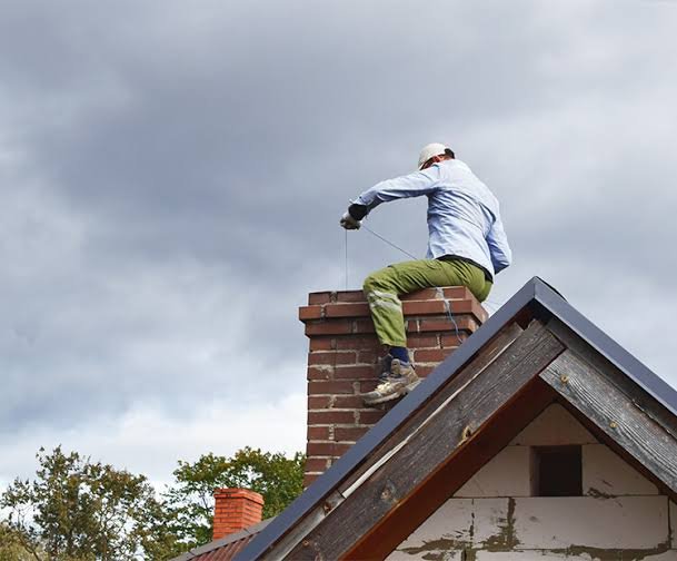 Professional chimney inspection service